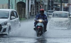 Hujan, ribut petir badai 7 negeri petang ini