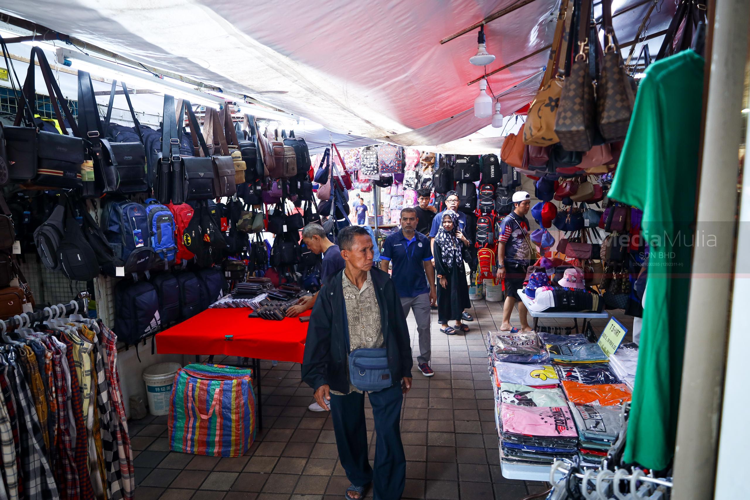 Insiden tanah jerlus tarikan ke Jalan Masjid India