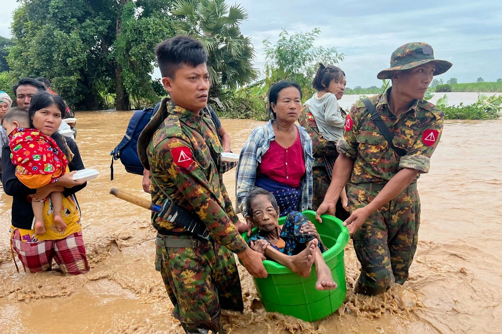 myanmar banjir