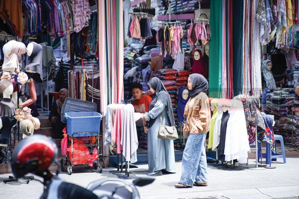 tidak takut pergi Jalan Masjid India tanah runtuh