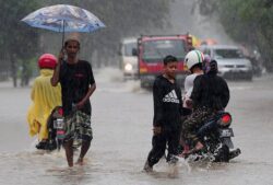 Hujan lebat, angin kencang di Baling, Gua Musang dan Jerantut