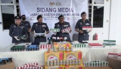 Seludup rokok, minuman keras guna lori sejuk beku