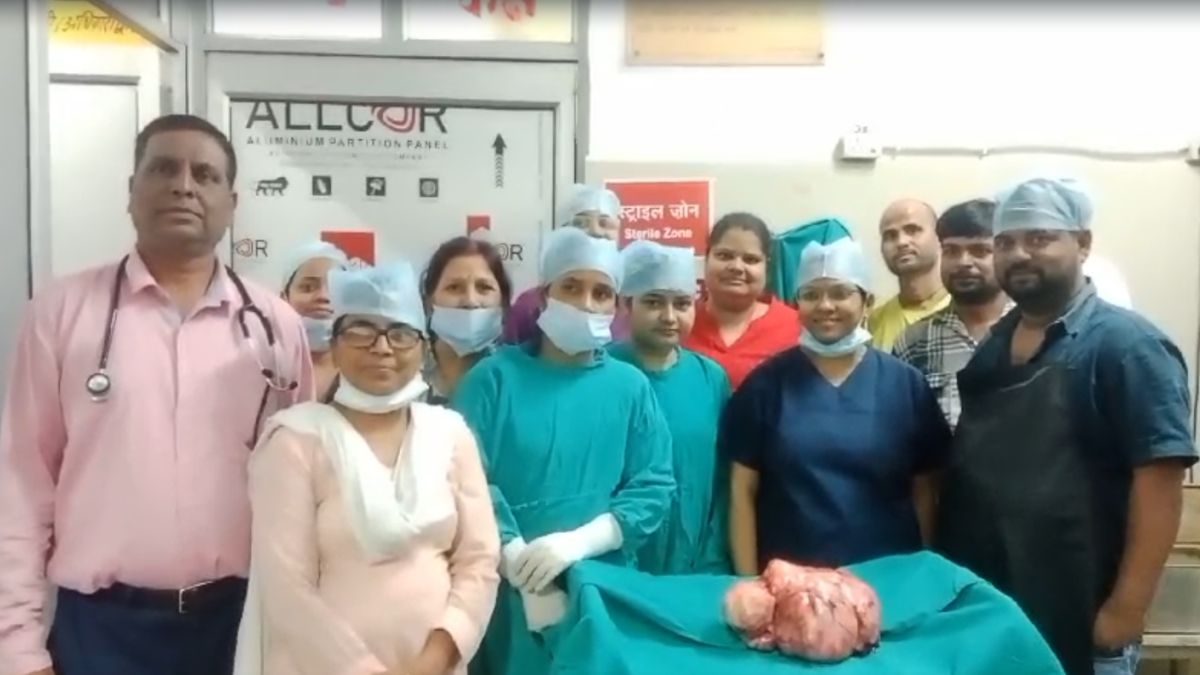 Tumor 7kg dalam perut wanita