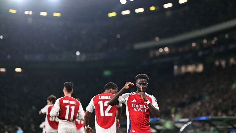 EPL: Arsenal tidak merindui Saka