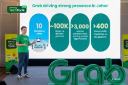 Rakan Grab di Johor jana lebih RM500 juta tahun lalu