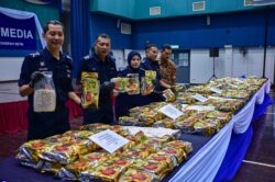 244 kg syabu bernilai RM7.8 juta dirampas di Setiu