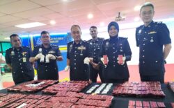 Polis tahan 6 sekawan, rampas dadah RM3 juta