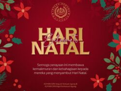 Agong dan Raja Permaisuri ucap Selamat Hari Natal