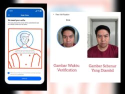 Kalau buat ‘face verification’ di aplikasi, tolonglah pakai baju