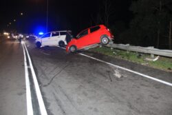 Suami, isteri maut nahas tiga kenderaan