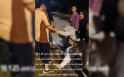 [VIDEO] Wanita murung diselamatkan lari di Lebuh Raya Persekutuan