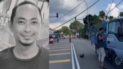 Bapa tidak sanggup lihat jenazah anak maut terjerut wayar tengah jalan