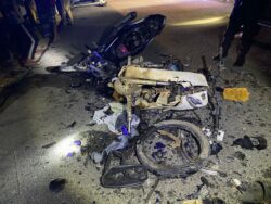 Dua maut nahas motosikal bertembung