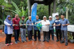 Angkasa sumbang pencahayaan laluan Canopy Walk di TERKL