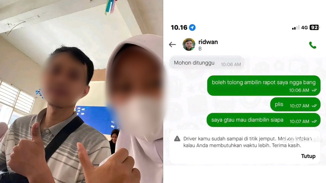 Pelanggan minta rider ambilkan ‘report card’ 