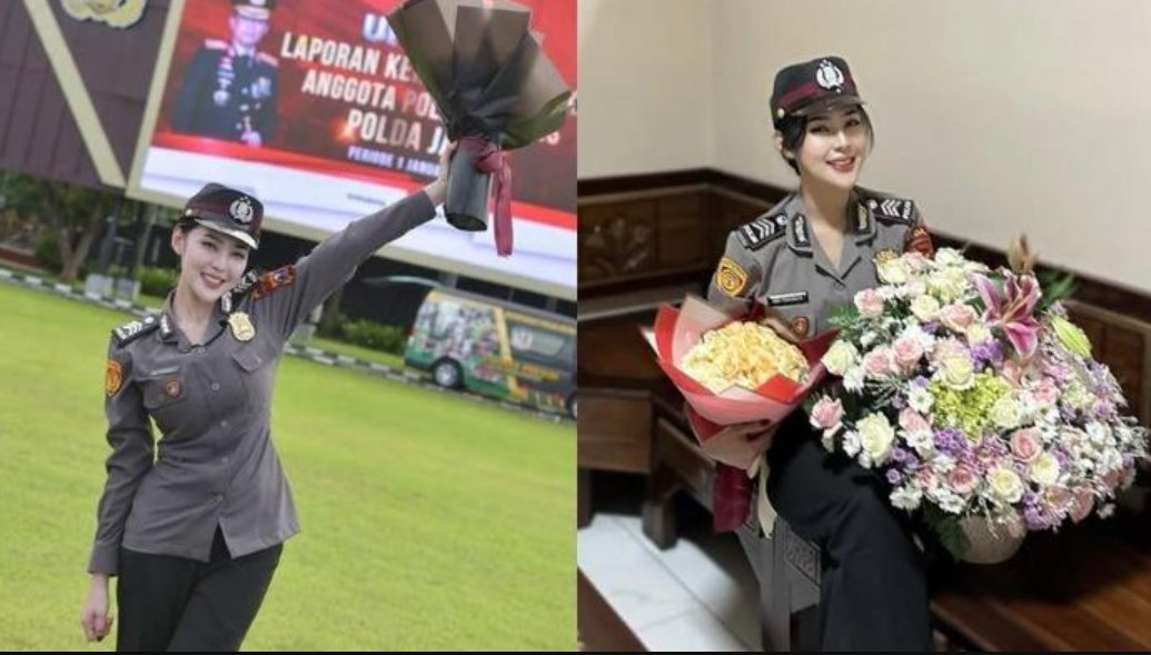 Polis cantik disamakan dengan aktres Korea Selatan