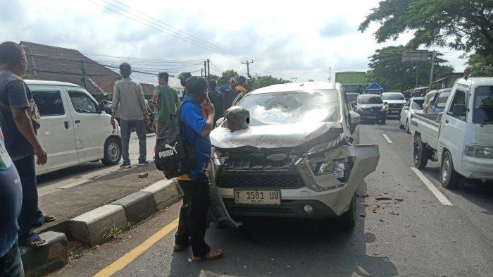 Pemandu SUV langgar lari peniaga dibelasah penduduk