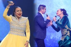 Mahu selesa, Ning Baizura sarung selipar di konsert akhir GV11