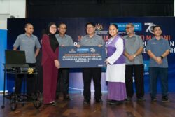 Bank Rakyat sumbang bantuan persekolahan, 460 set komputer di Sabah