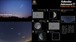 Februari ‘meriah’ dengan peristiwa-peristiwa astronomi