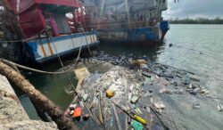 Pancing ikan tapi dapat sampah