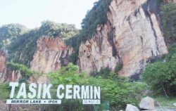 Keindahan geologi Tasik Cermin