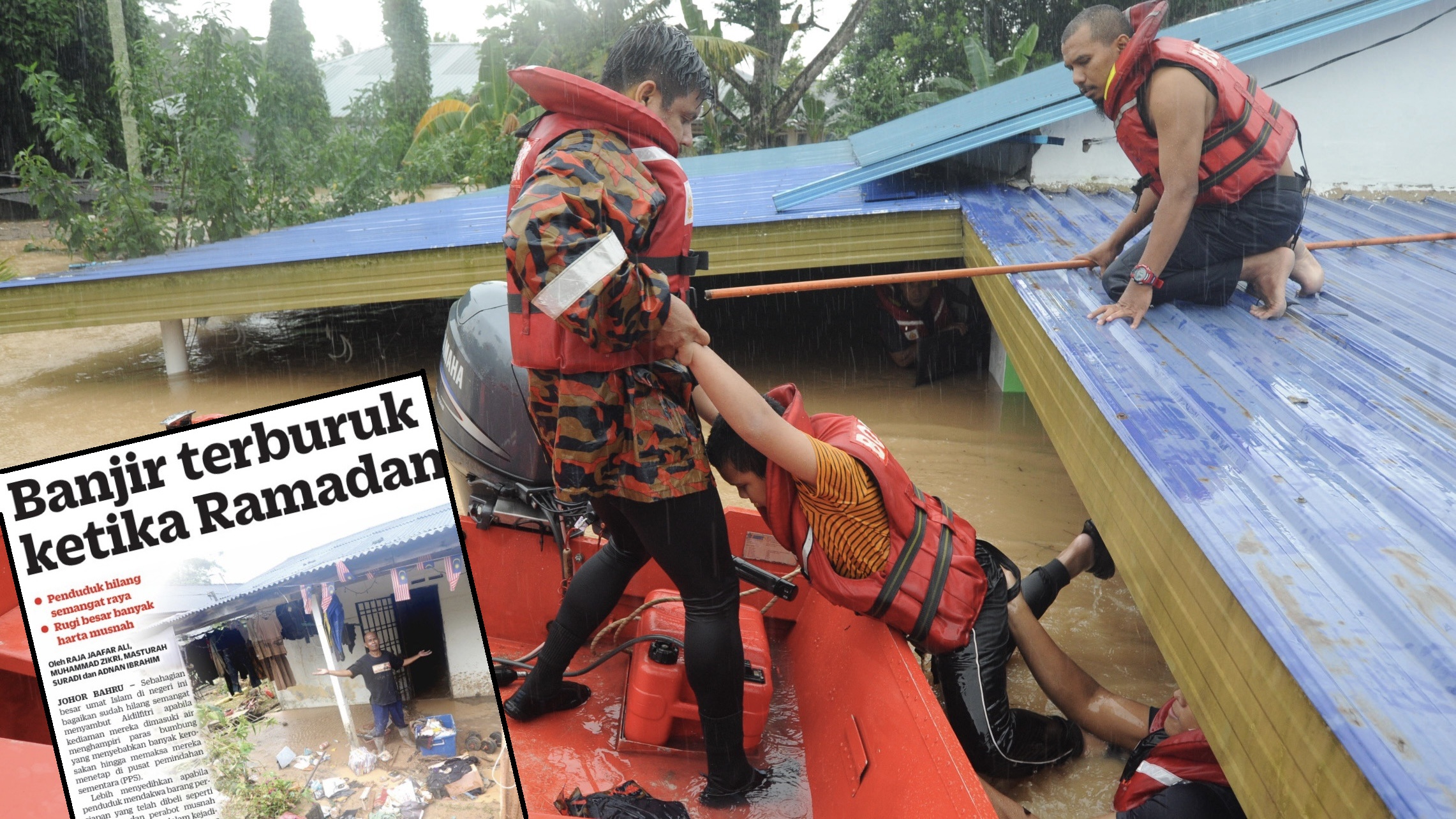 ‘Mangsa musibah, semoga darjat anda diangkat’