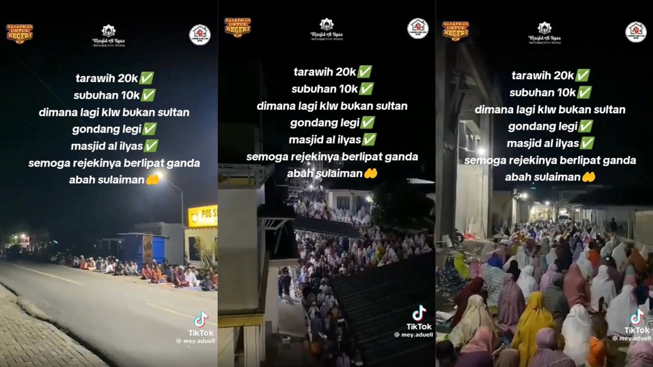 Siapa tarawih dapat RM6, subuh RM3